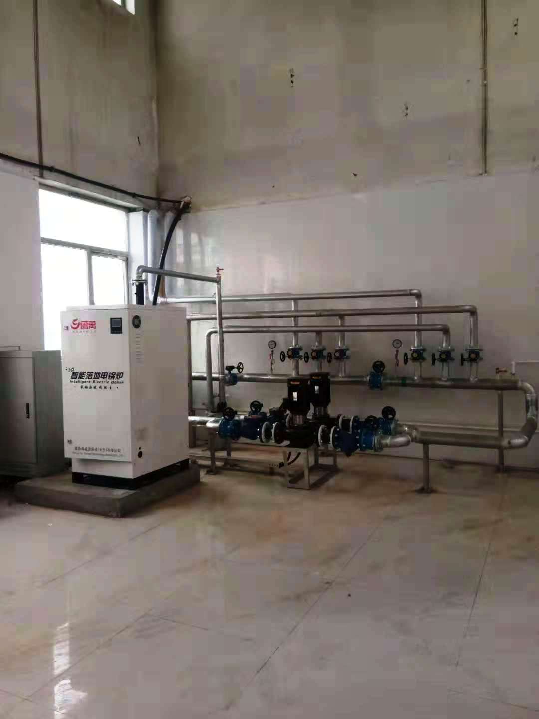 5000平米工廠工業(yè)電鍋爐采暖實拍